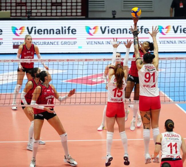 Aras Kargo Sultanlar Ligi’nde Beşiktaş’ı Rahat Geçti