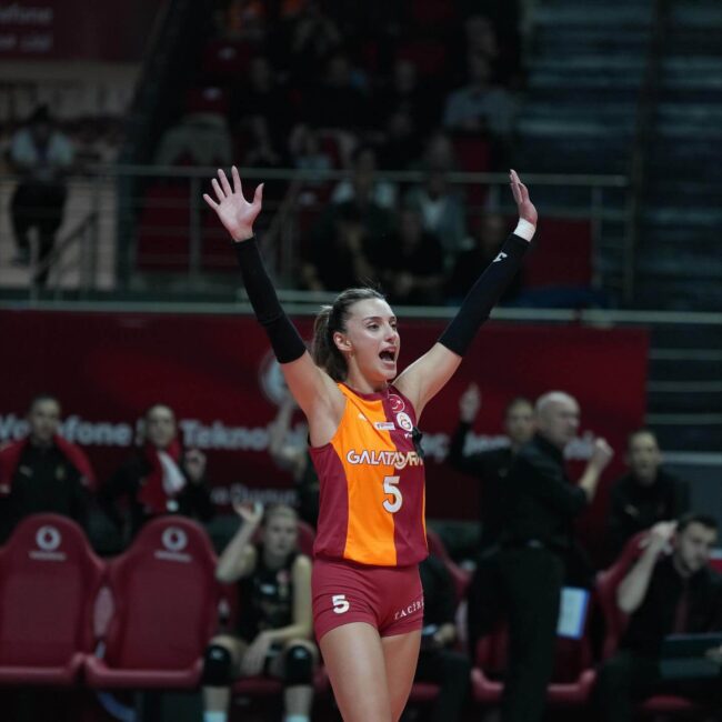 Galatasaray Daikin, Sultanlar Ligi’nde Bahçelievler’i 3-0 ile Geçti