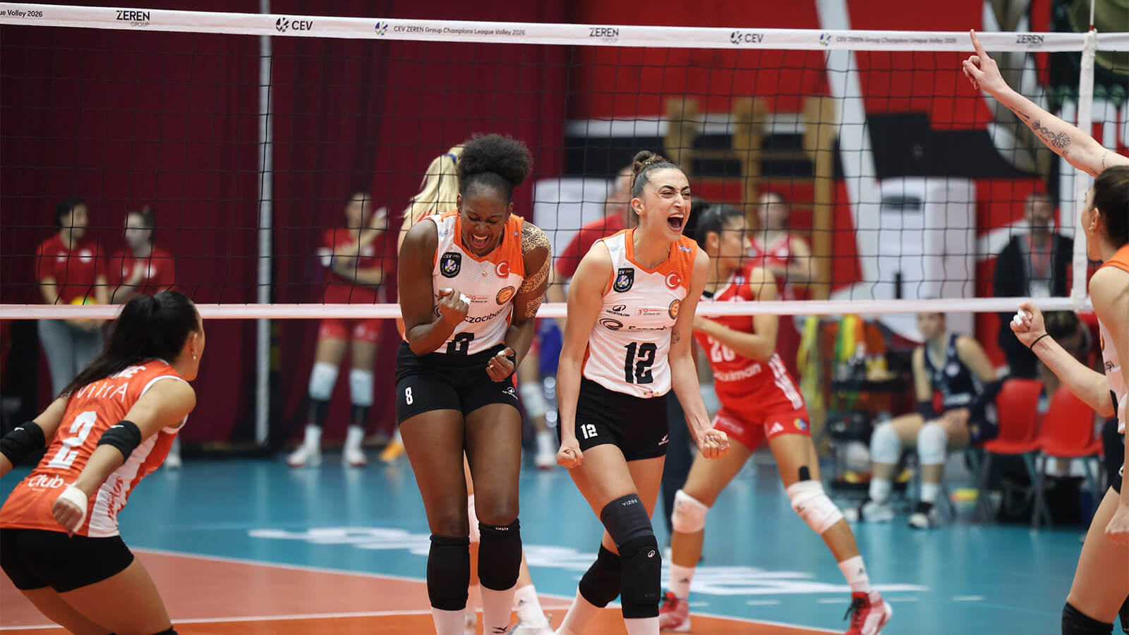 Eczacıbaşı Dynavit, Olympiacos’a 3-2 yenilerek Şampiyonlar Ligi’ndeki namağlup gidişini sürdürtemedi