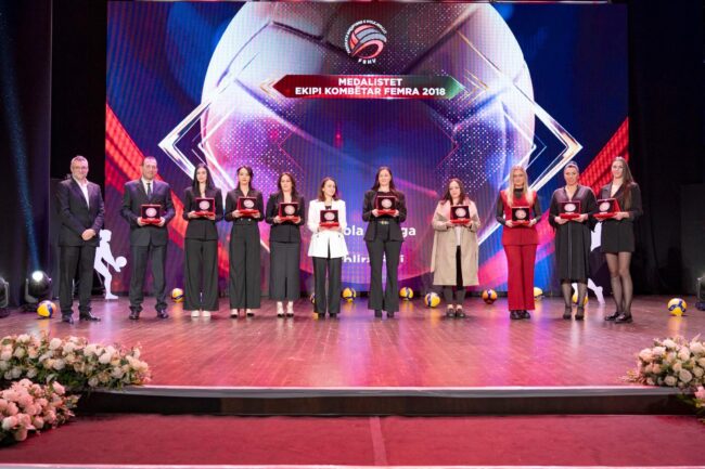 Arnavutluk Voleybol Federasyonu’ndan Tarihi Kutlama