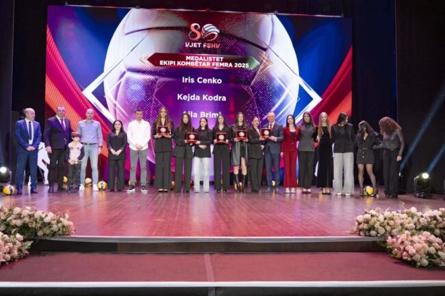 Arnavutluk Voleybol Federasyonu’ndan Tarihi Kutlama