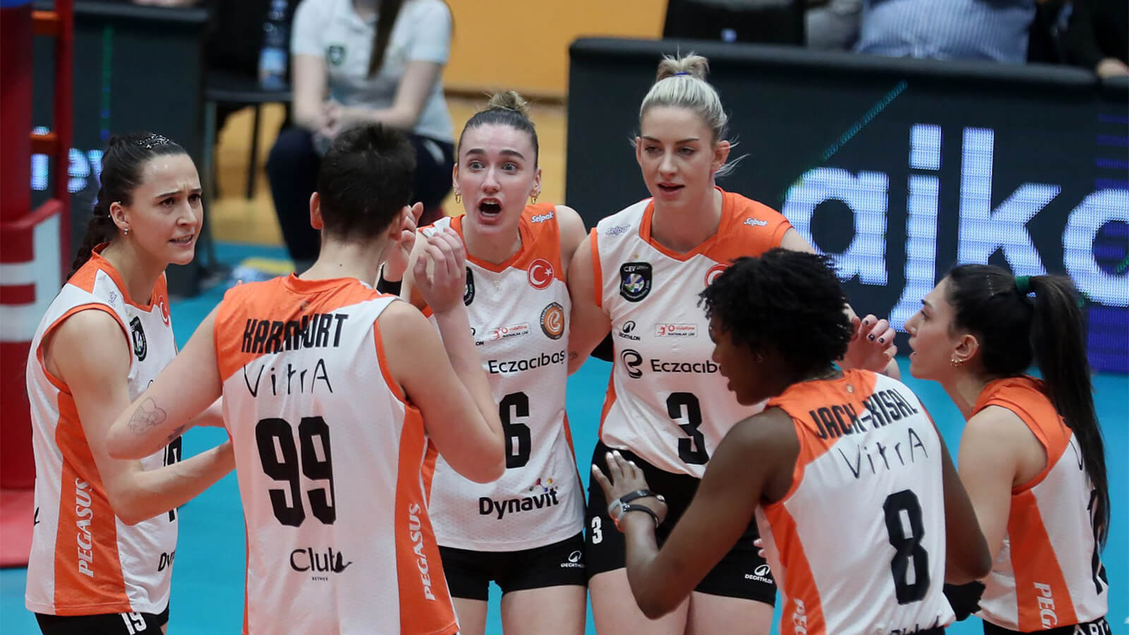 Eczacıbaşı Dynavit OK Železničar’ı 3-0 Mağlup Etti Eczacıbaşı Dynavit OK Železničar’ı 3-0 Mağlup Etti