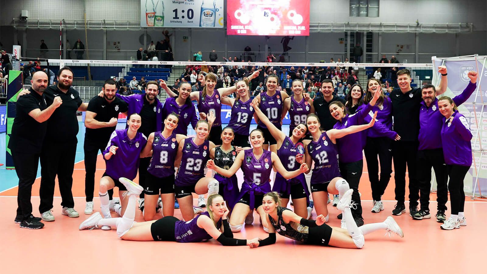 Zeren Spor CEV Şampiyonlar Ligi’nde Play-Off Turunda Zeren Spor CEV Şampiyonlar Ligi’nde Play-Off Turunda