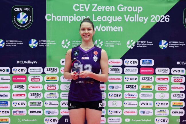 Zeren Spor CEV Şampiyonlar Ligi'nde Play-Off Turunda