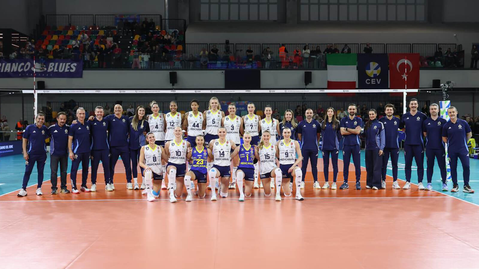 Fenerbahçe Medicana, Scandicci Deplasmanında Zorlandı: Çeyrek Final Rövanşı İçin Umut İstanbul’da