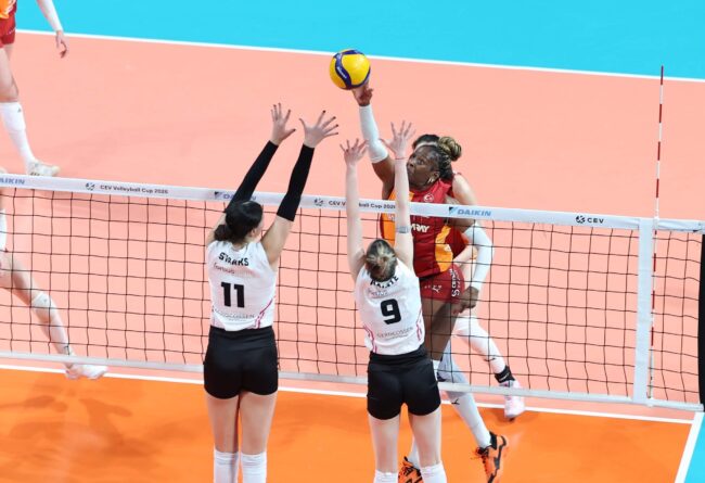 Galatasaray Daikin CSO Voluntari’yi 3-0 Mağlup Etti