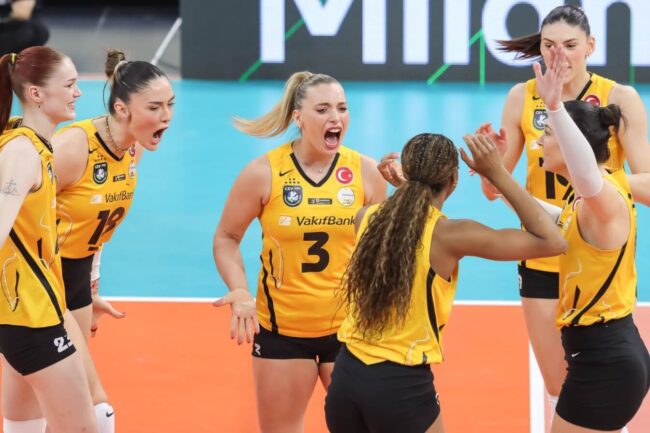 VakıfBank Milano’da tarihi zafer: CEV Şampiyonlar Ligi çeyrek final 3-2
