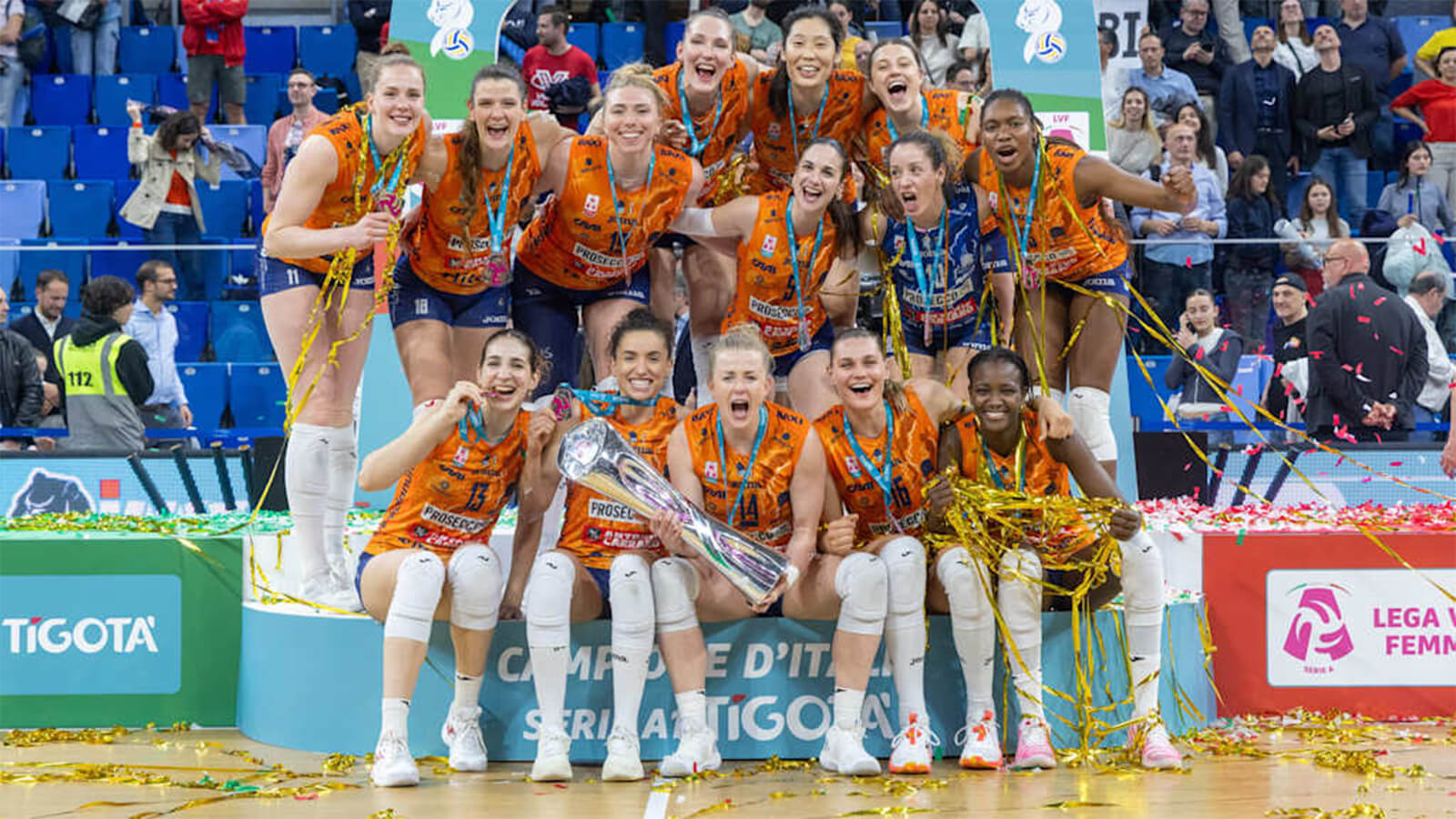 Conegliano, İtalya Ligi’nde 9. Şampiyonluğunu Kazandı