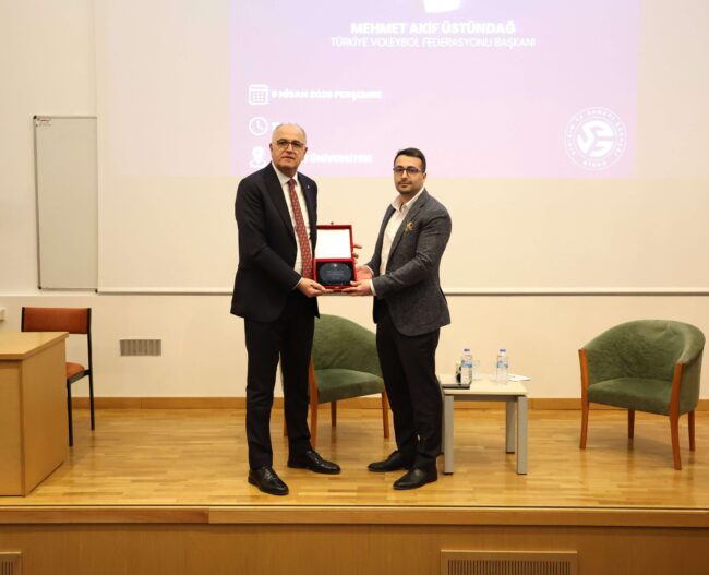 TVF Başkanı Mehmet Akif Üstündağ Bilkent’te Öğrencilerle Buluştu