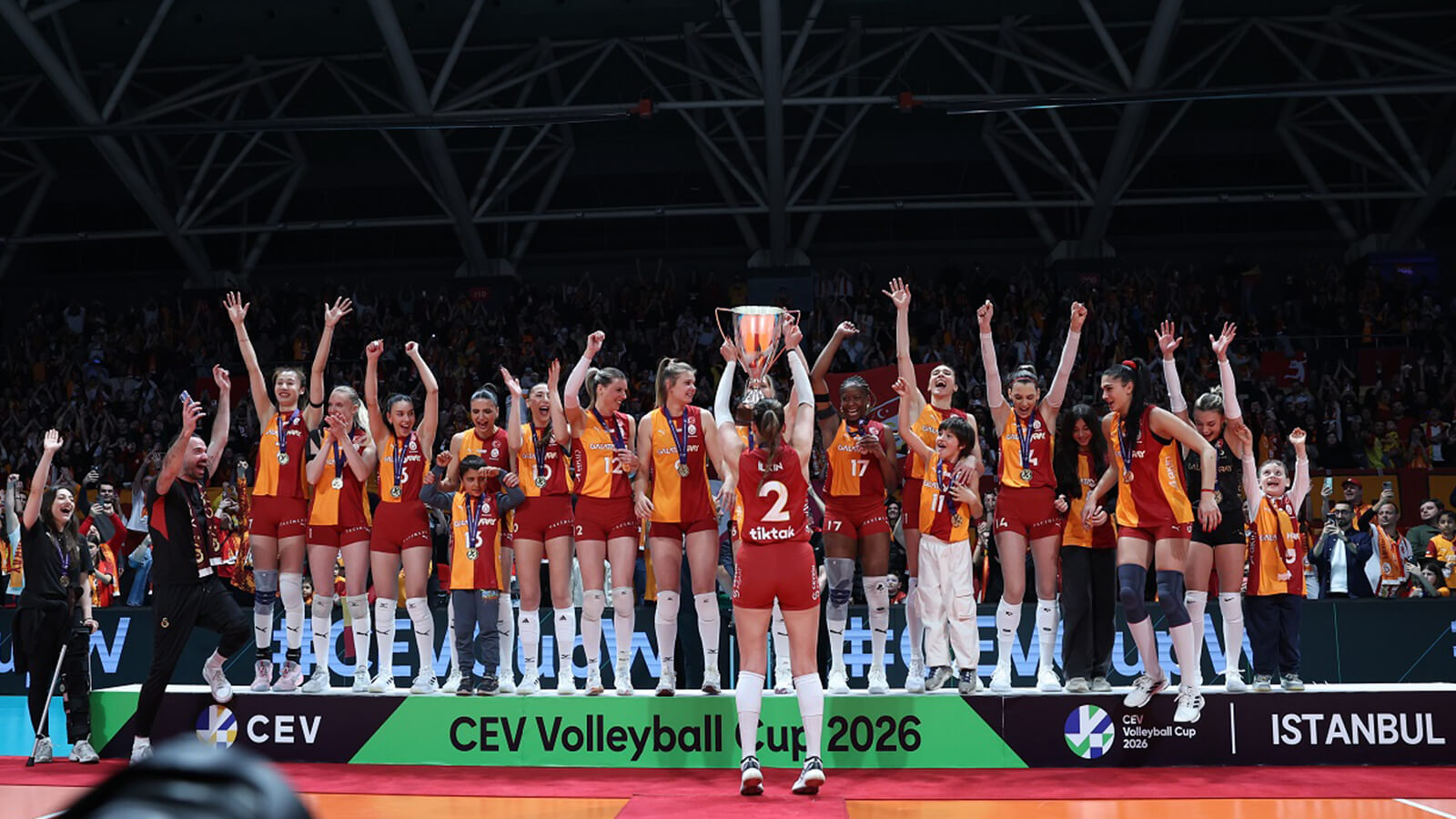 Galatasaray Daikin, 2026 CEV Kupası Şampiyonu