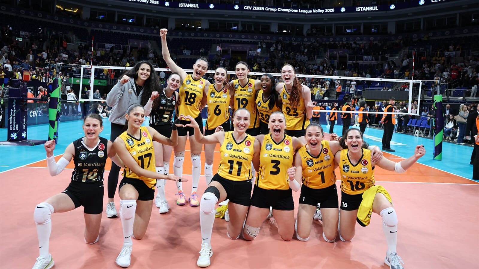 2026 CEV Şampiyonlar Ligi’nde Türk Finali: VakıfBank vs Eczacıbaşı