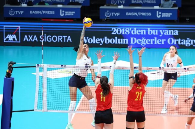 2027 Kadınlar Kupa Voley'de Çeyrek Finale Yükselen Takımlar