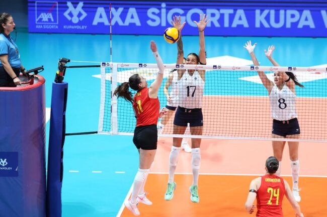 2027 Kadınlar Kupa Voley'de Çeyrek Finale Yükselen Takımlar