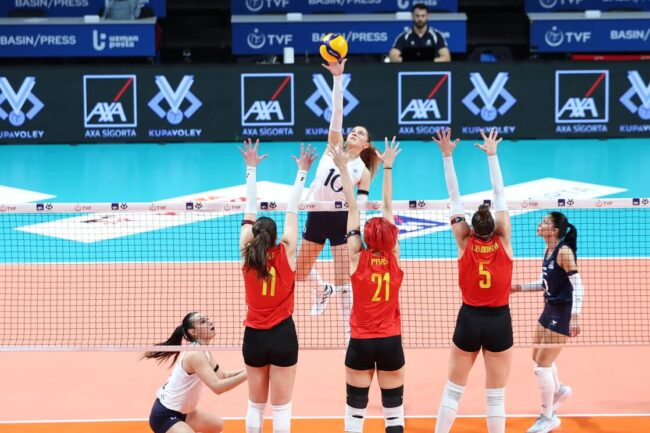 2027 Kadınlar Kupa Voley'de Çeyrek Finale Yükselen Takımlar