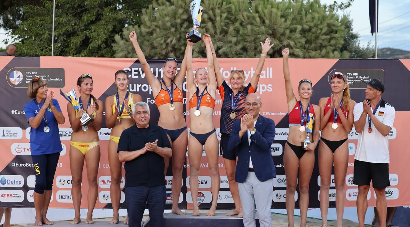 CEV U18 Plaj Voleybolu Avrupa Şampiyonası Sona Erdi