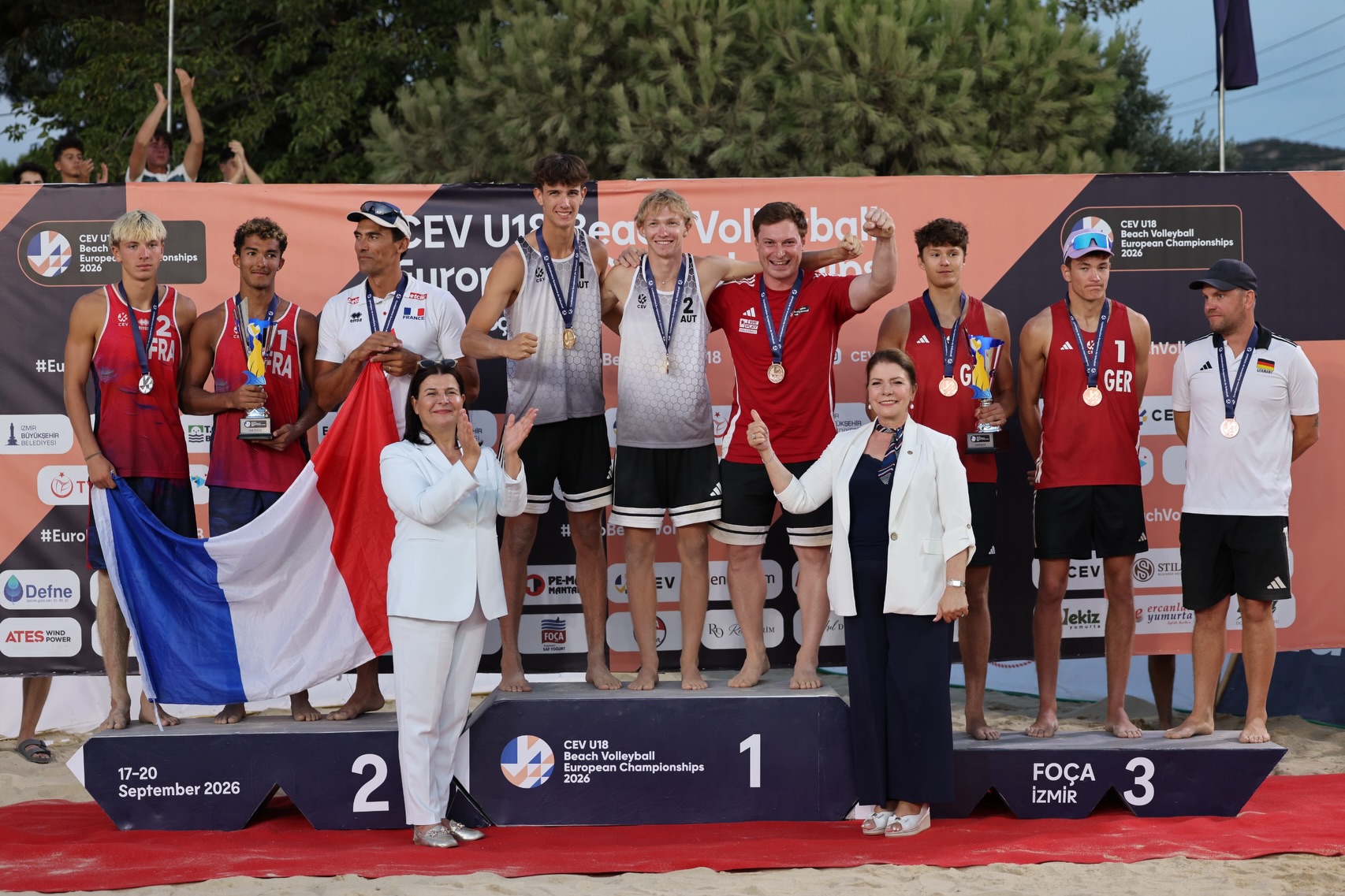 CEV U18 Plaj Voleybolu Avrupa Şampiyonası Sona Erdi