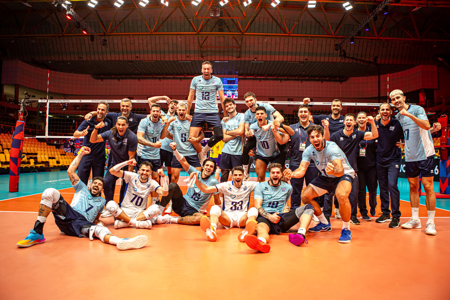 EuroVolley 2026’da İtalya Namağlup, Yunanistan’dan Kritik Galibiyet