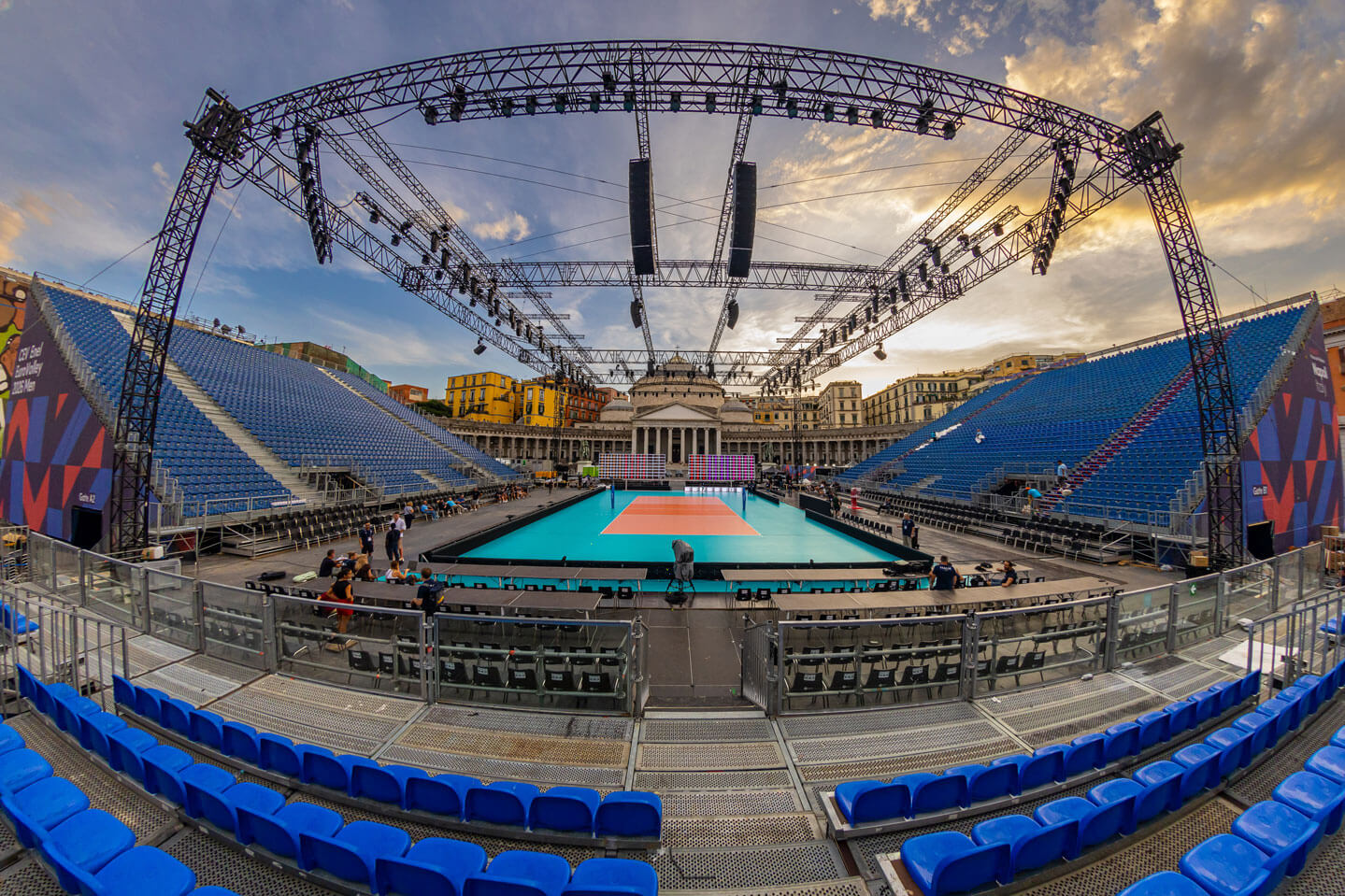 EuroVolley 2026 Tarihi Açılış: İtalya - İsveç Maçı Piazza del Plebiscito'da