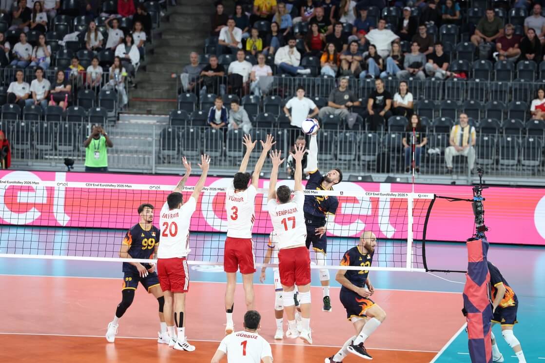 Filenin Efeleri, EuroVolley 2026’da Romanya’ya 3-1 Mağlup Oldu