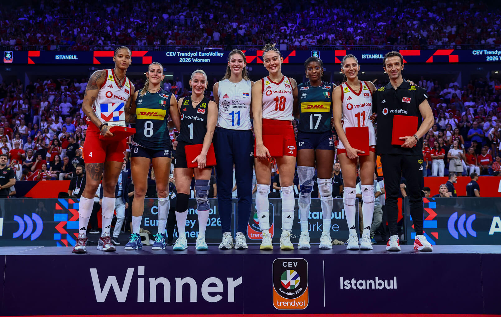 Filenin Sultanları EuroVolley 2026 Şampiyonu