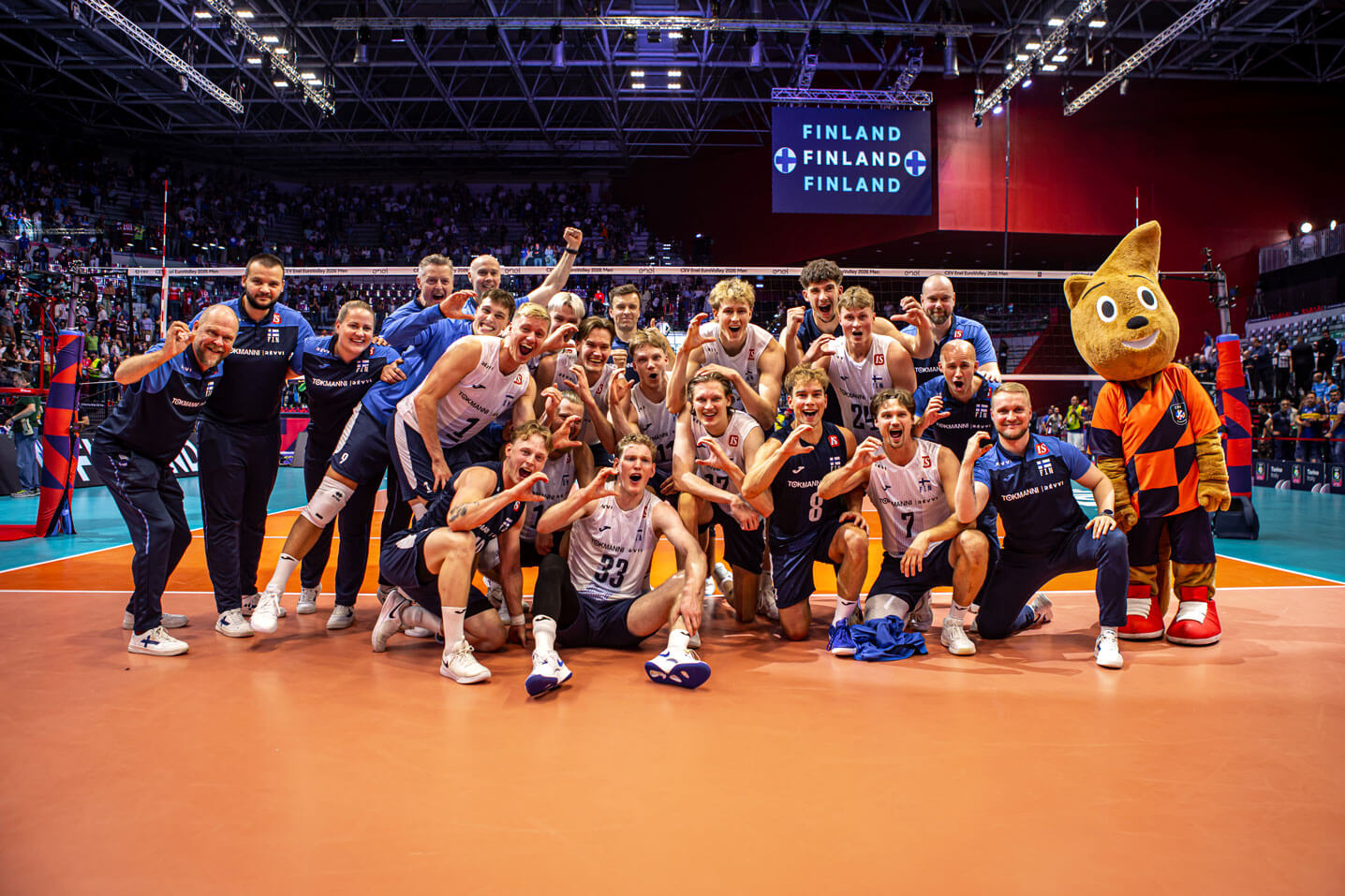 Finlandiya ve Slovenya EuroVolley 2026'da Final Four'a Yükseldi
