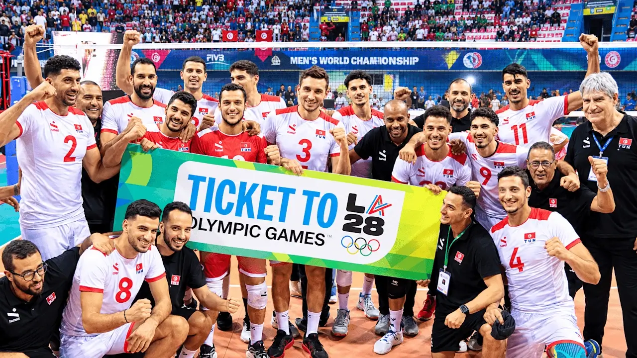 Tunus Afrika Şampiyonu Oldu! Los Angeles 2028 Olimpiyatları’na Katılma Hakkı Kazandı