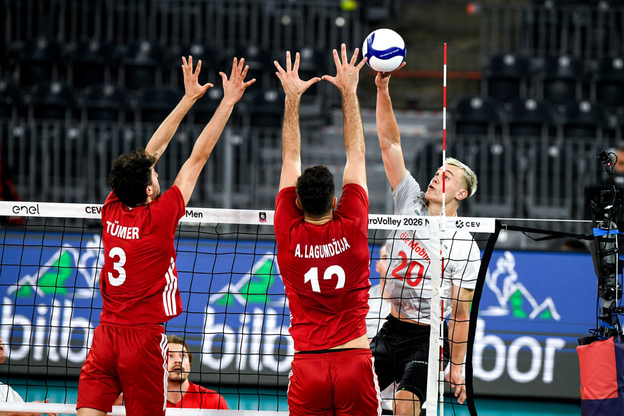 Türkiye, EuroVolley 2026’da İlk Galibiyetini İsviçre Karşısında Aldı Türkiye, EuroVolley 2026’da İlk Galibiyetini İsviçre Karşısında Aldı